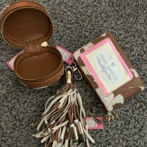 Simply Southern Brown and Pink Wallet Set